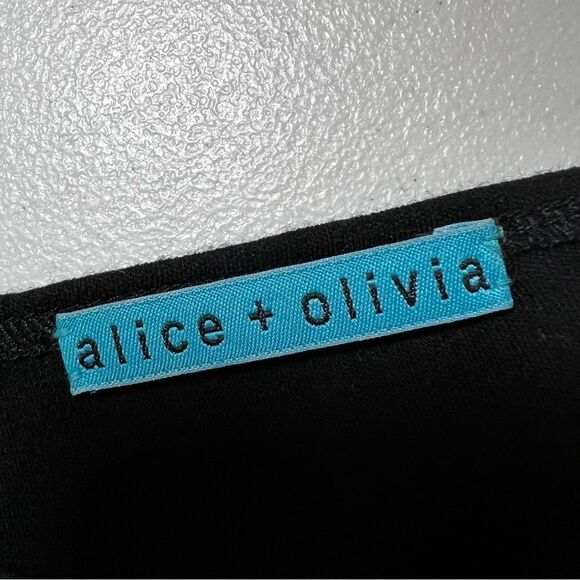 Alice + Olivia Black Wool Sweater Dress - Picture 5 of 10